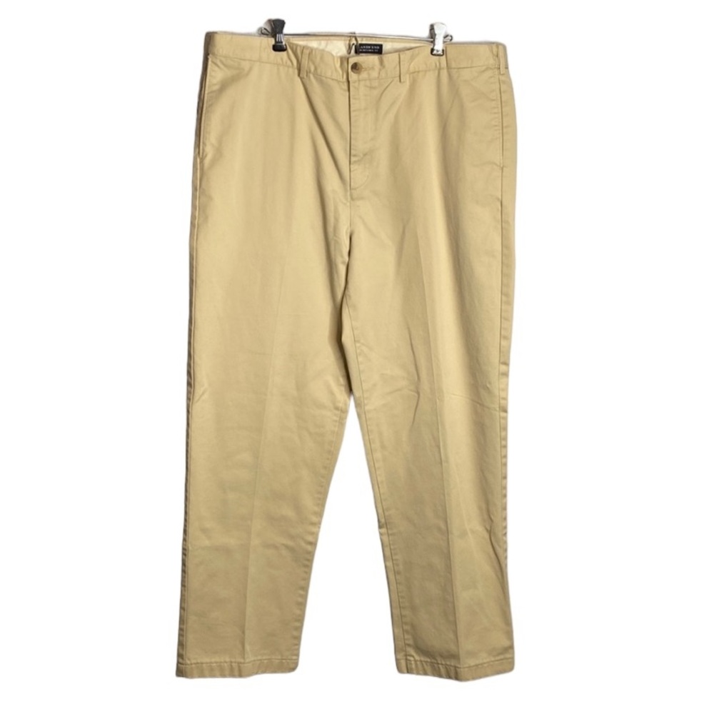 Lands End Traditional fit mens chino khaki pants size 40 long